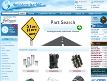 Tablet Screenshot of northamericahvac.com